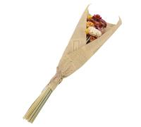 Omabeta Bouquet de Chrysanthème séché, élégant, Bonheur de Fortune, Signification Symbolique pour la Décoration de la Maison, Accessoire de Photographie de Mariage