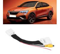 OMABETA Câble adaptateur de caméra de recul Câble de Connexion de Caméra de Recul Ligne d'Adaptateur RCA 24 Broches auto radar