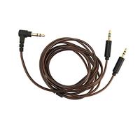Omabeta Câble de Remplacement pour écouteurs 3.5mm à Double 2.5mm, Design Flexible et élégant pour Hifiman HE400S HE 400I HE560 HE350 HE1000 V2 47,2 Pouces