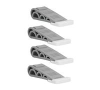 Omabeta Cale de Butée de Porte Robuste pour le Bureau à Domicile - Butée Inférieure en Caoutchouc 4 Pièces avec Base Auto-adhésive et Antidérapante - Matériau Plastique Durable