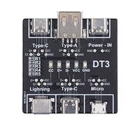 Omabeta Carte de Détection de Câble de Données, Testeur de Câble USB Précis pour des Tests et un Dépannage Rapides, Conception Portable, pour Divers Appareils