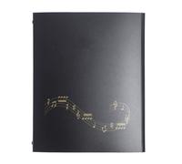 OMABETA Classeur à musique 52 Pages A4 Détachable pour Piano Violon Cello
