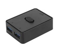 OMABETA commutateur de 2 en 1 Commutateur USB 3.0 2 en 1 ou 1 ou 1 sur 2 Sélection de commutateur USB informatique rangement