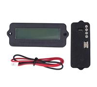Omabeta Compteur de Batterie, Indicateur de Tension en Temps Réel Haute Définition pour Camping-car et Voiture à Batterie, étanche, Compact, ABS, 1 unité (Série 15)