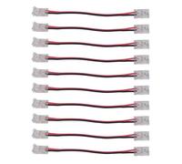 OMABETA connecteur de bande LED COB Connecteur de bande lumineuse COB professionnel, Double tête, 8mm, 2 broches, deco luminaire