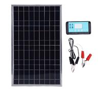 OMABETA contrôleur de panneau solaire 12V OMABETA chargeur de panneau solaire 100W Kit de contrôleur de panneau jardin rechauffeur