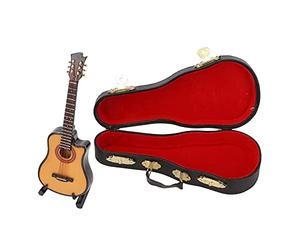 Omabeta Décor de Modèle de Guitare Miniature avec Un Design Exquis et Une
