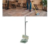 OMABETA Ensemble Balai Pelle Set de Nettoyage Balayette Manche Long pour Maison Chambre Vert