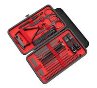 OMABETA Ensemble de manucure 23pcs Nail Clippers Kit pédicure hygiene visage