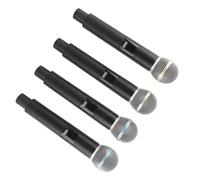 OMABETA ensemble de microphones à main sans fil Ensemble de microphones sans fil, portée de 164 pieds, bande VHF 4, dynamique