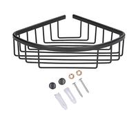 Omabeta Étagère de Salle de Bain Triangulaire en Acier Inoxydable, Support de Douche Moderne pour la Maison, étagères Murales Antirouille pour Salle de Bain