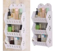 Omabeta Étagère Murale de Salle de Bain, Support de Rangement étanche à Hauteur Réglable pour Salle de Bain et Toilettes, en Matériau Durable