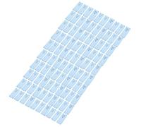 Omabeta Étiquettes de Couture en Microfibre Durables Faites à la Main, 100 Pièces, pour Projets de Bricolage, Claire et Lisse pour Sacs et Vêtements (02)