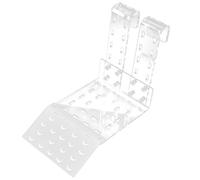 Omabeta Grande Plate-Forme de Baignade en Acrylique pour Tortue, Terrasse d'eau Transparente pour Tortue Se Reposant dans Un Aquarium, Durable et Non Toxique (tuberculose)