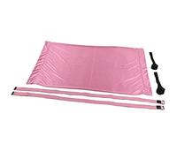 Omabeta Hamac de Yoga, Balançoire Aérienne Extensible, Entraînement élastique Portable pour la Maison et la Salle de Sport, Coton Polyester Léger, 1 unité (Rose)