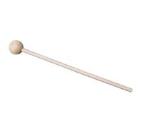Omabeta Instrument de Percussion de Maillet de Bâton de Tambour avec la Conception Polyvalente pour des Aides Pédagogiques D'éducation Musicale 1 Paire en Plastique Durable (Bois à tête ronde de 2,5