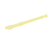 Omabeta Instrument Enregistreur ABS, Flûte à Bec Soprano éducative 8 Trous pour Jardins D'enfants et écoles Primaires, fabriqué en Matériau ABS Durable, Comprend 1 Enregistreur et Accessoires (Jaune)