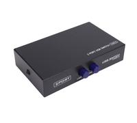 OMABETA Interrupteur USB à 2 ports 2 port USB commutateur professionnel efficace 2 pc informatique imprimante