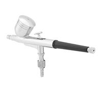 Omabeta Kit D'Aérographe Double Action à Alimentation par gravité Facile à Manipuler pour les œuvres D'art, la Décoration de Gâteaux, Aérographe en Cuivre de 5" pour Artistes Débutants ou Avancés