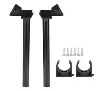 Omabeta Kit de Récupération d'eau de Pluie pour Gouttière de Serre, Tuyau de Descente, Accessoires de Drainage, PVC Aluminium, pour Petite Serre, pour évacuer l'eau de Pluie avec Tube