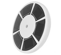 Omabeta Lampe Solaire pour Mât de Drapeau, 26 Perles de Lampe LED avec Panneau Solaire en Polysilicium pour L'extérieur, Matériau ABS IP65, Capteur de Lumière Automatique pour Camping,