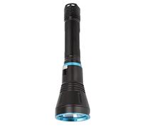 Omabeta Lampe Torche Sous-marine Super Lumineuse 1000 Lm, Lampe de Poche Professionnelle pour Plongée Sous-marine, Exploration de Grottes, Pêche, Natation, Alliage D'aluminium 240 Mm