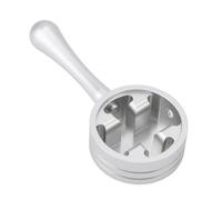 Omabeta Levier de Vapeur pour Machine à café en Acier Inoxydable, Bouton de Vapeur Externe, Accessoire de Conversion pour un Contrôle Précis (Argent)