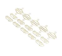 Omabeta Lot de 100 Trombones Mignons en Forme de Cintre et de Design D'amour, Pinces en Métal élégantes pour les études de Bureau et les Projets de Bricolage
