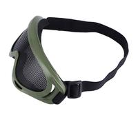 OMABETA lunettes tactiques X400 tactiques maille lunettes lentilles en acier lunettes de soleil extérieur sport velo Vert