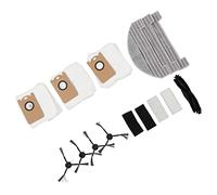 Omabeta M8 Pro Accessoires de Balayeuse Brosse de Remplacement Filtre Sac à Poussière pour un Nettoyage Efficace et une Réduction des Allergènes 6 Pièces