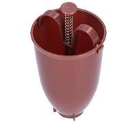Omabeta Machine à Beignets DIY, Outil de Cuisson Manuel de qualité Alimentaire pour Activités Familiales Amusantes, Plastique ABS 7,1x3,9x3,9 Pouces (Café)