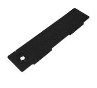 Omabeta Mat de Robinet, Silicone Double Face Réglable Trouble Concave Convex Drainage Design Splash Guard Mat, Lavabo de Salle de Bain de Cuisine (Noir)