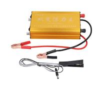Omabeta Onduleur de Batterie Haute Puissance, Convertisseur de Tension en Alliage D'aluminium pour Batteries 12V, Performance 12000W