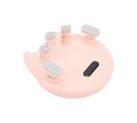 Omabeta Outil D'exercice de Poignée de Doigt de Piano pour la Correction de la Posture et la Force des Doigts, Idéal pour les Musiciens, fabriqué en ABS Durable et en Silicone en Rose