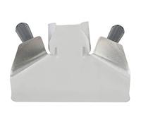 Omabeta Pelle à Pop-corn Commerciale en Acier Inoxydable, Pelletage Facile pour Utilisation au Restaurant pour Fournitures de Cuisine, Acier Inoxydable 304 argenté 7,7 X 8,9 X 3,4 Pouces (Double