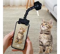 Omabeta Perche à Selfie pour Animaux de Compagnie, Outil Amusant et Portable à Longueur Réglable pour Chiens et Chats, fabriqué en PVC de qualité Supérieure