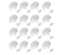 Omabeta Pince à épingles de Couette, 16 Pièces, Pince de Fixation Pratique pour Drap de Lit, pour Coussin de Maison, Boucles à Clamp/Holder pour Couettes, Coussins, Rideaux (Grise)