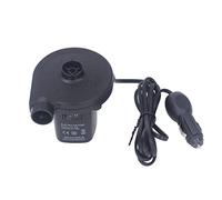 Omabeta Pompe à Air électrique Portable à Faible Bruit, Gonfleur, Dégonfleur, pour Lit Gonflable, canapé, Bateau, 75 W, 200 L/Min, 0,43 Psi, DC12 V, Noir