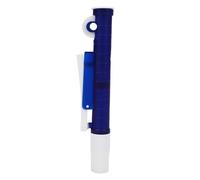 Omabeta Pompe à Pipette de 2ml, Outil de Manipulation de Liquide en Plastique, Distribution Facile pour la Recherche en Laboratoire, Compatible Chimique Bleu