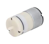 Omabeta Pompe à Vide électrique Micro Pompe à Air à Faible Bruit pour Appareils Ménagers DC 12 V 300 MA 3,6 W pour équipement Médical, Boîtier en Plastique Blanc