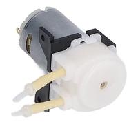 Omabeta Pompe Péristaltique DC Mini Pompe Doseuse Auto-amorçante pour Aquariums et Analyse Biochimique, 12 V, Alliage D'aluminium, Plage de Vitesse 0,1-100 Tr/min