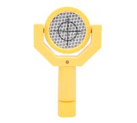 Omabeta Réflecteur pour Station Totale, Prisme Topographique étanche de Haute Précision en ABS Léger, pour L'inspection de Bâtiments, Tunnels, Mines et Routes. (Jaune)