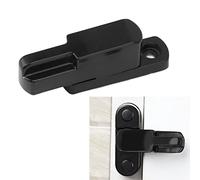 Omabeta Serrure en T de Renforcement de Fenêtre, Serrure de Châssis de Fenêtre, Outil de sécurité Antivol en Alliage D'aluminium pour la sécurité de la Maison avec Lisse, Installation (Noire)