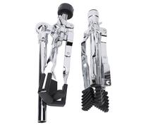 OMABETA support de pad de batterie haut Support de caisse claire pliable, Double Support, hauteur réglable de 55 instruments siege