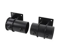 Omabeta Support de Parasol de Terrasse, Support Réglable Robuste pour Terrasse, Balcon, Cour, de Pince de Parapluie en Acier au Carbone pour Poteaux de 1,5 à 2-1/4", événements en Plein Air