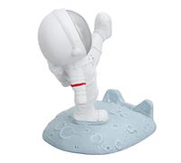 Omabeta Support de Téléphone D'astronaute, Conception D'astronaute Unique, Taille Parfaite, Stable, Antidérapant, Support de Téléphone de Bureau pour Maisons et Bureaux, Résine Brillante Exquise