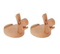 Omabeta Support de Téléphone Portable en Bois Précis, Joli Support de Smartphone en Bois de Hêtre pour Un Angle de Vision Parfait pour Table de Cuisine de Bureau