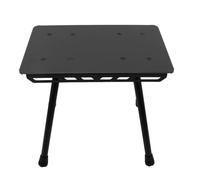 Omabeta Tabouret Pliant Portable en Aluminium Léger pour Camping, Pêche, Randonnée, capacité de Charge de 330,7 LB, Coussin de Siège en Tissu Oxford pour Activités de Plein Air (Noire)