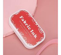 Omabeta Tampon Encreur en éponge Vintage, Couleur Vive, Accessoire de Peinture pour Bricolage, Tissu en Papier, Bois, Fourniture D'art Jaune Citron (BD-214 rouge coquelicot)