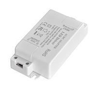 Omabeta Transformateur D'alimentation étanche Compact, Pilote LED, pour Lampes LED Basse Tension, Projecteurs G4, Barres Lumineuses 76x38x23mm